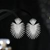 European Style Luxury Zircon Earrings for Women - S925 Sterling Silver, High-End Fashion Statement