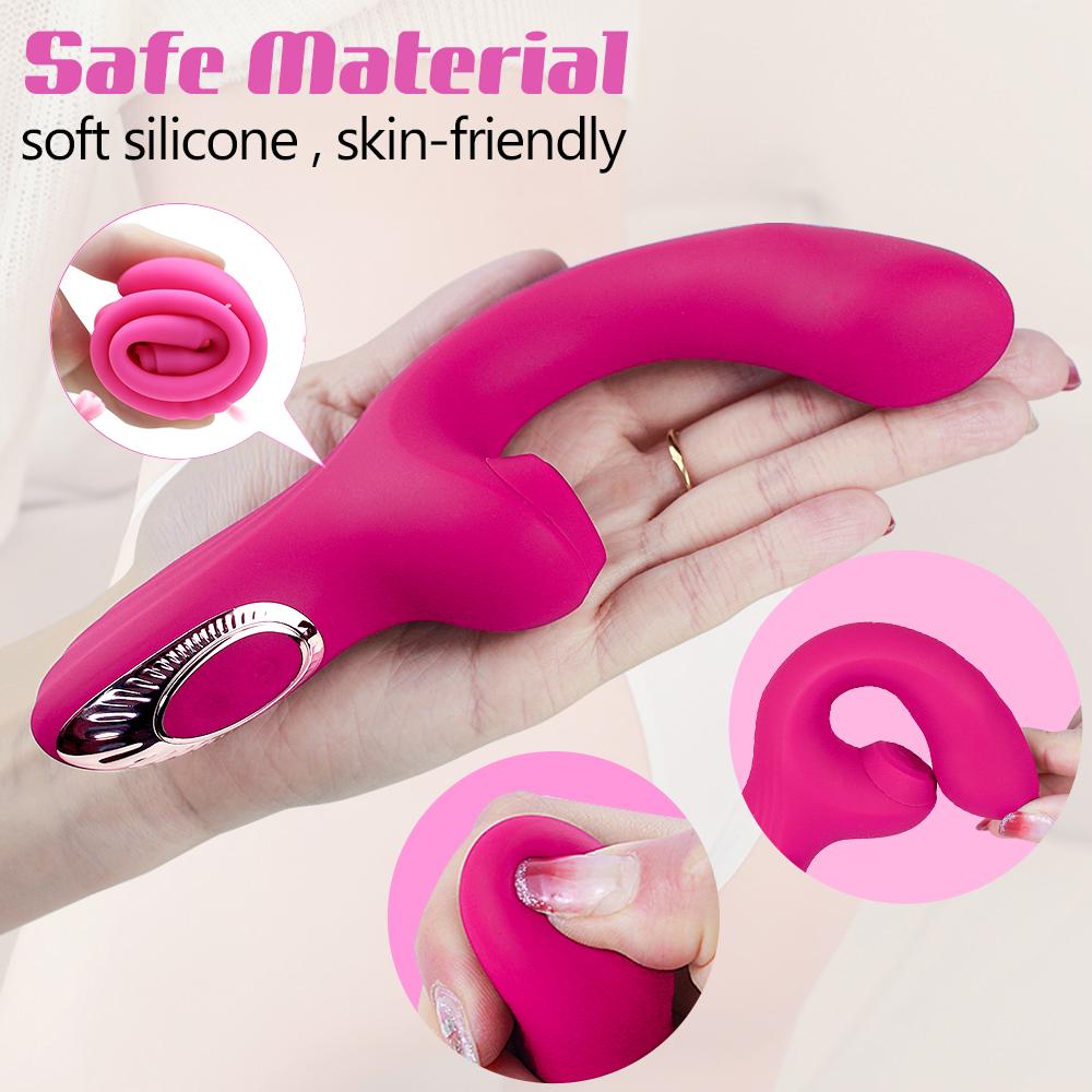 Patting Vibrator For Women With Heating Realistic Dildo Vibrating Erotic Adult Sex Toys Female Clitoris G-spot Massage