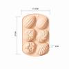 Heat-Resistant Easter Egg Bunny Mold Food Grade Silicone Easter Bunny Design Silicone Cake Mold 3D Design Surprise Design