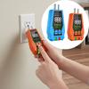 Color Screen Outlet Tester LCD Display Receptacle Tester GFCI Tester  Standard Electrical Outlet
