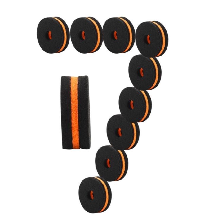 10 Stück Becken Filzpads Ersatz Filzpads Trommelscheiben Ständer Unterlegscheibe Pad