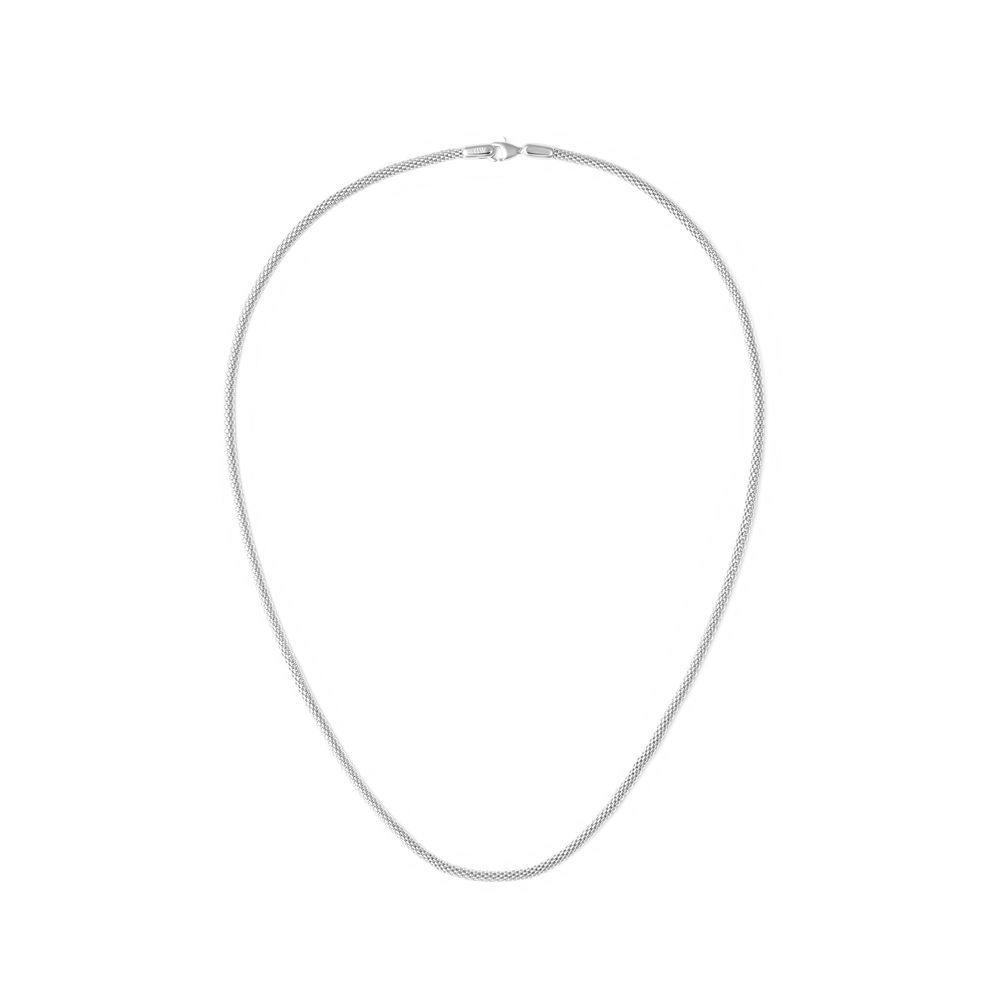 Daniel Wellington Tide Mesh Necklace 2.8 Men'S Plain Mesh Simple Chain Necklace