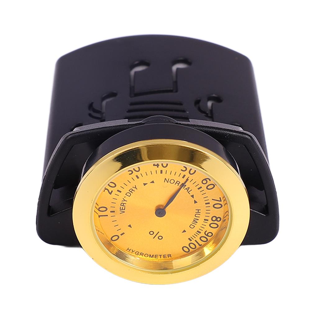 Akustisk Gitarr Luftfuktare Hygrometer Plasthölje Mini Noggrann Känslig Fuktvårdssystem