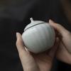 Creative Small Tea Jar household ceramic moisture-proof tea storage jar Small portable tea storage sealed jars Teaware Caddies