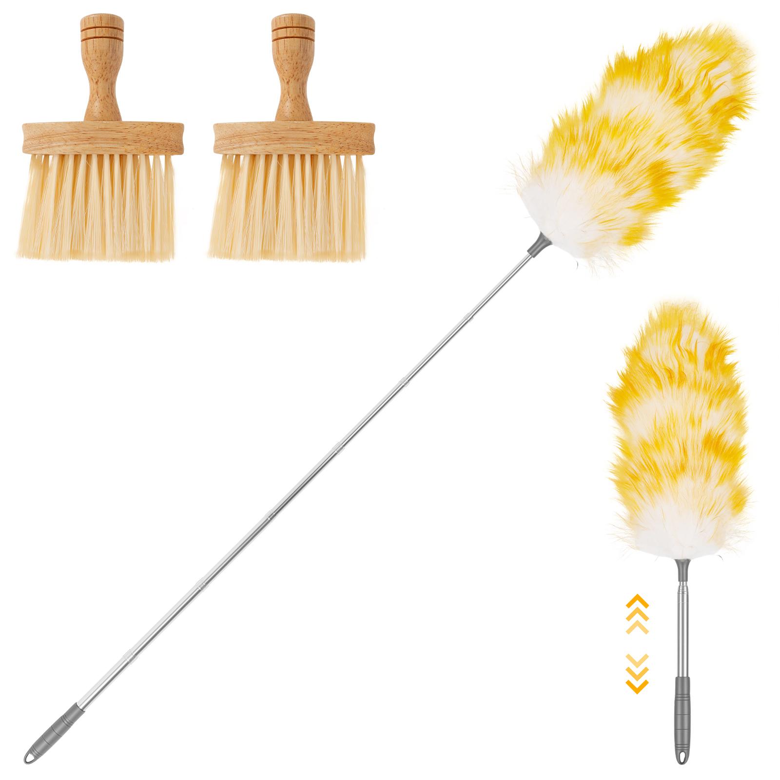 Scalable Wool Duster Household Cleaning Dust Duster Brush Extendable Car Furniture Home Dust Removal Cleaner Tools