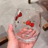 ZISIZ Chiikawa Cute Cat Glass Milk Cup