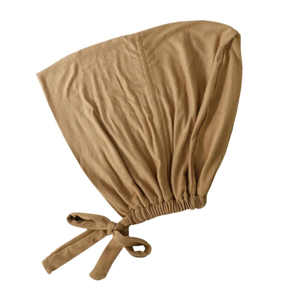 Premium Mercerized Cotton Adjustable Elastic Hair Cover Cap