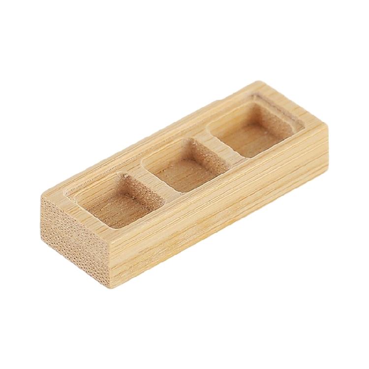 

Simple Wood Grid Organizer For Dollhouses Accessories Interactive Pretend Play Toy
