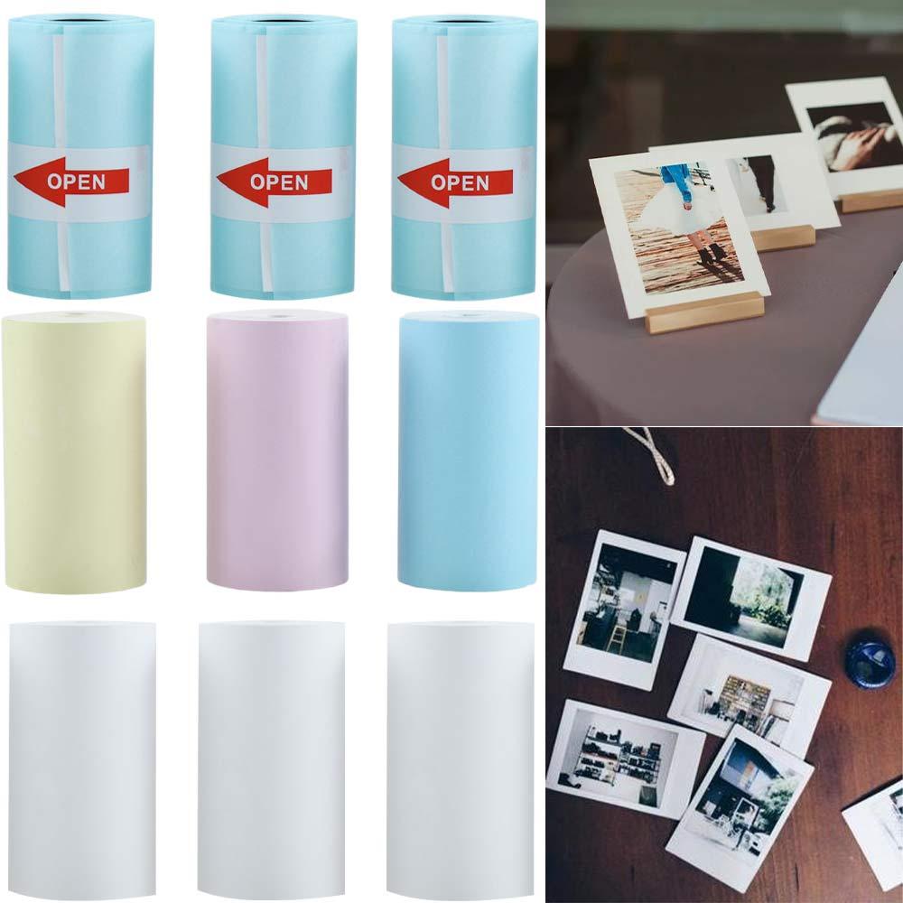 Home Printer Thermal Printer Paper White Thermal Paper Camera Printing Paper Label Printer Paper