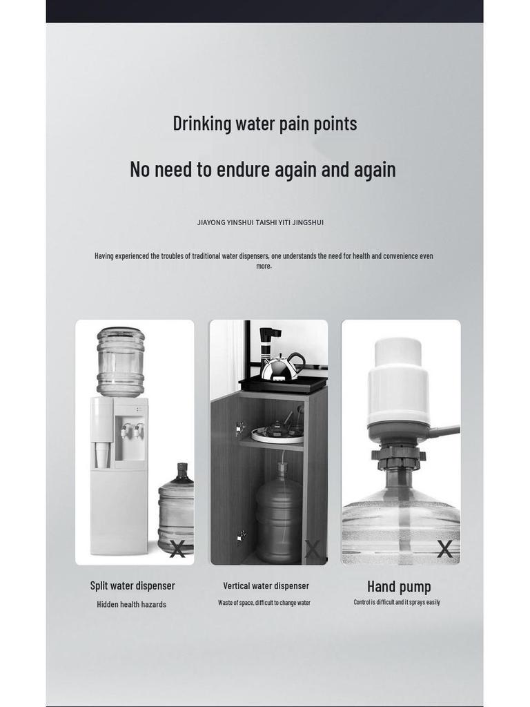 Electric Household Bottled Water Dispenser Pump: Fully Automatic Mineral Water Dispenser