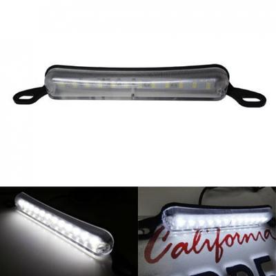 Xenon White 12-SMD Bolt-On LED License Plate Light Lamp For Car Truck SUV