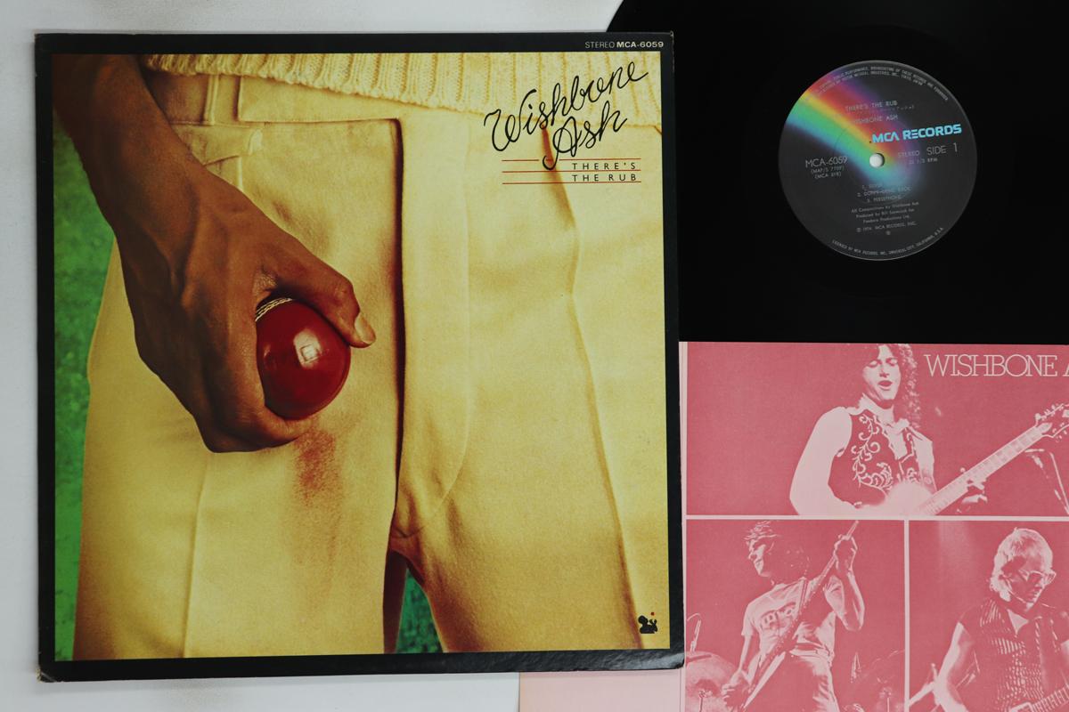 

LP Record WISHBONE ASH - There s The Rub MCA6059 MCA 1974 Japan Rock Used