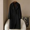 2026 Spring Women's Wool Blend Double-Faced Suit Collar Coat