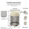 4/6/1 Inch Soft Water Hose & Oil Filter Screen Connector for Fish Tank Pump Impurity Isolation.