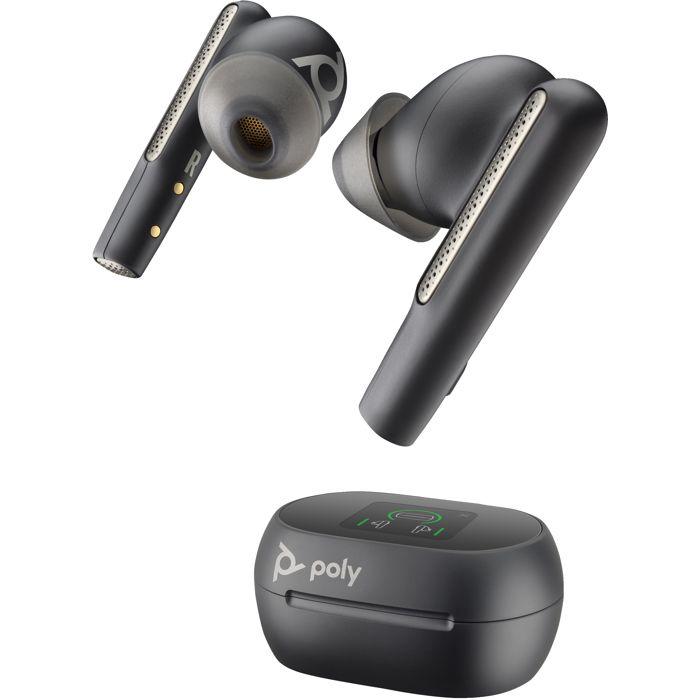 Écouteurs Sans Fil - HP Inc. - Poly Voyager Free 60 - Intra-auriculaire - Bluetooth - Anti-bruit Actif