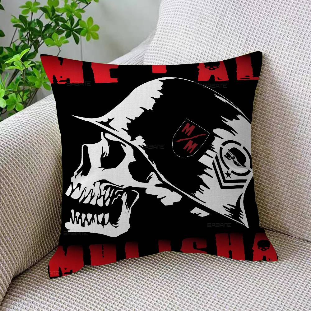M-Metal M-Mulisha Pillow Gifts Home Office Furnishings Bedroom Sofa Car Cushion Cover case 45x45cm