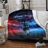 Football Messi Customize Text Blanket Cozy Customizable Blanket Soft Warm Cozy Throw For Bed Seaside Living Room Office Chair Four Seasons Multipurpos