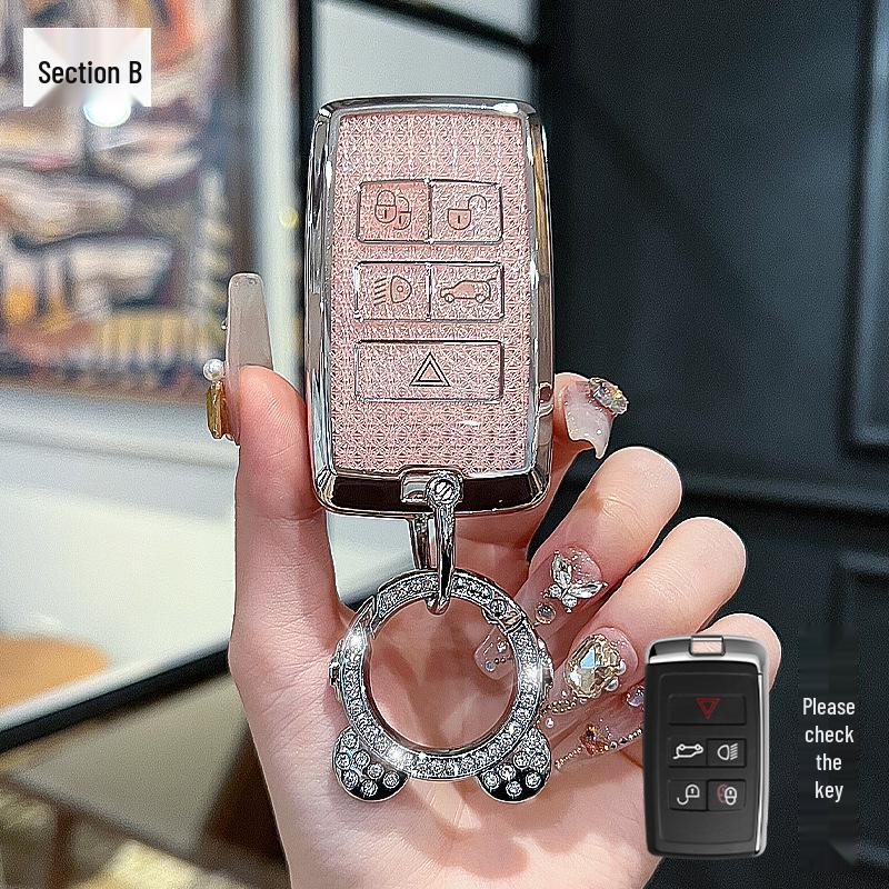 Wysokiej klasy etui na klucze z klamrą do modeli Range Rover Sports z lat 2013-2025