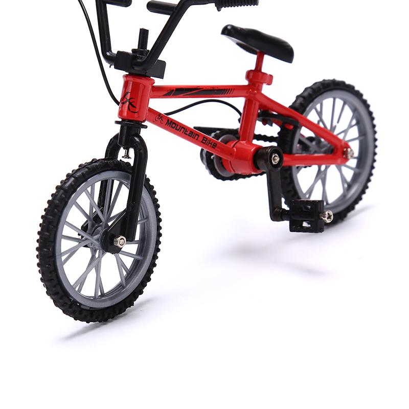 Mini-Finger Bike Fans Toy Alloy Finger Functional Kids Bicycle Finger Bike Gift