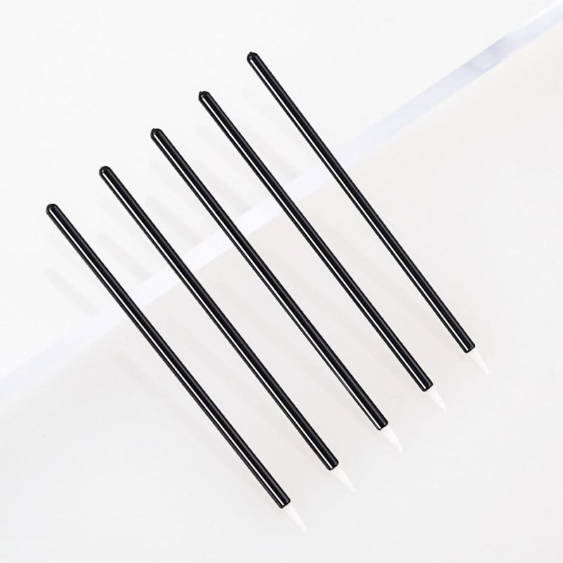 50 Pieces Disposable Eyeliner Brushes Lipstick Brush Eyeshadow Brush Eyeliner Applicator Makeup Tool Eyeliner Sticks