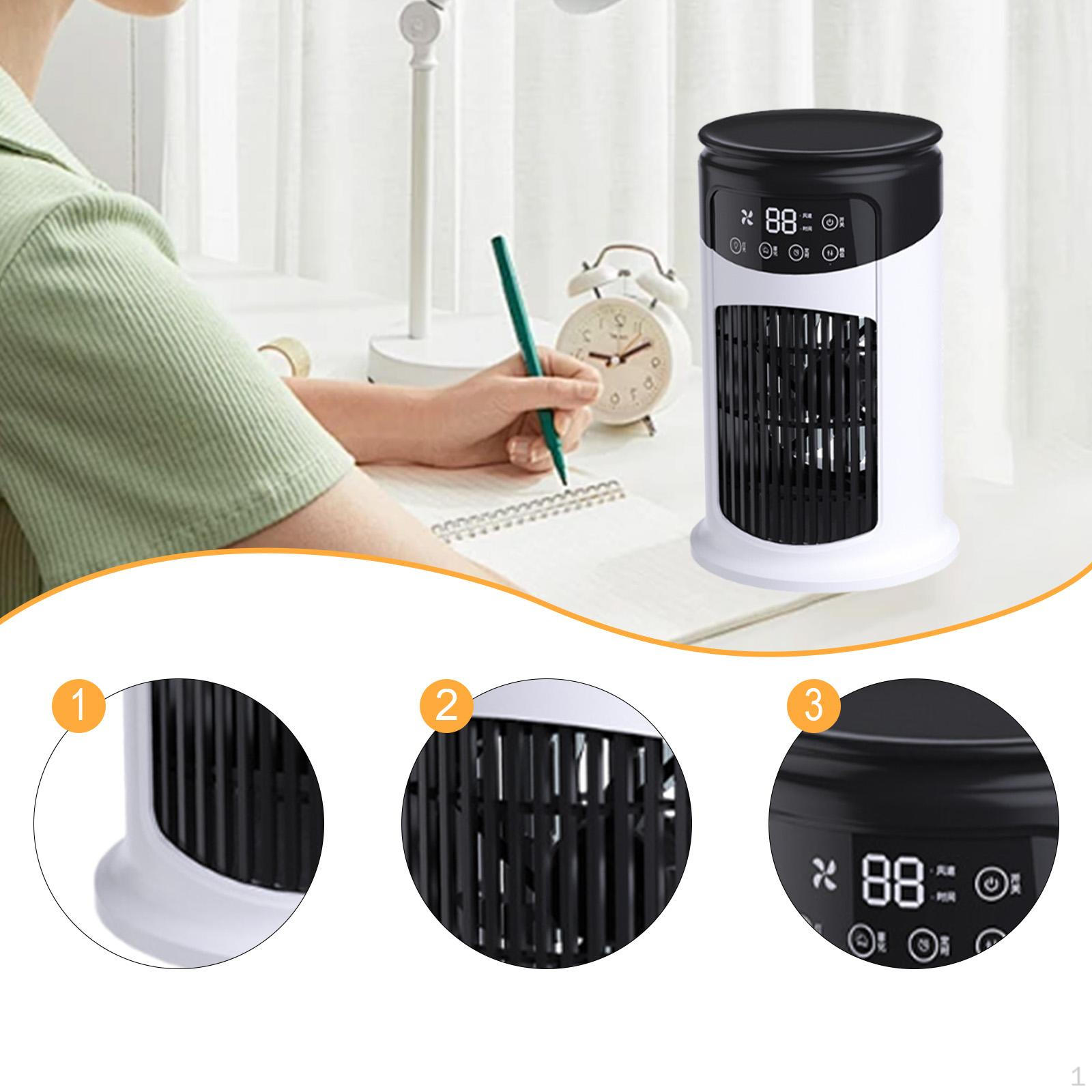 

Портативный кондиционер USB-вентилятор 300 мл резервуар для воды Персональное пространство Маленький увлажнитель Охлаждение