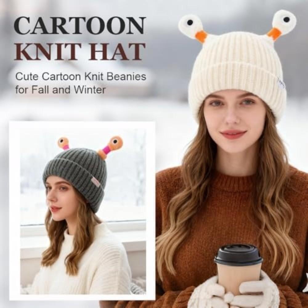 Wear Resistant LED Glowing Hat Solid Color Winter Hat New Knit Hat Chrismas Gifts