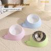 Snail-Shaped Stainless Steel Pet Bowl: Non-Slip Cat Food & Dog Water Bowl with Neck Protection