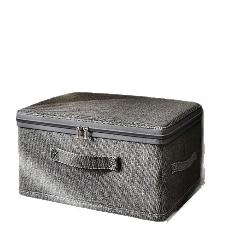 Flip-Top Password-Lock Storage Box - Large Capacity Wardrobe & Under-Bed Organizer