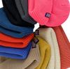 Clape Islamic Beanie Knit Cappuccino Solid Winter Navy Men's Cap, Shallow-Fit, Striped, Short, Lid, Color, Spring, Summer, Autumn, (KH33 - Blue)