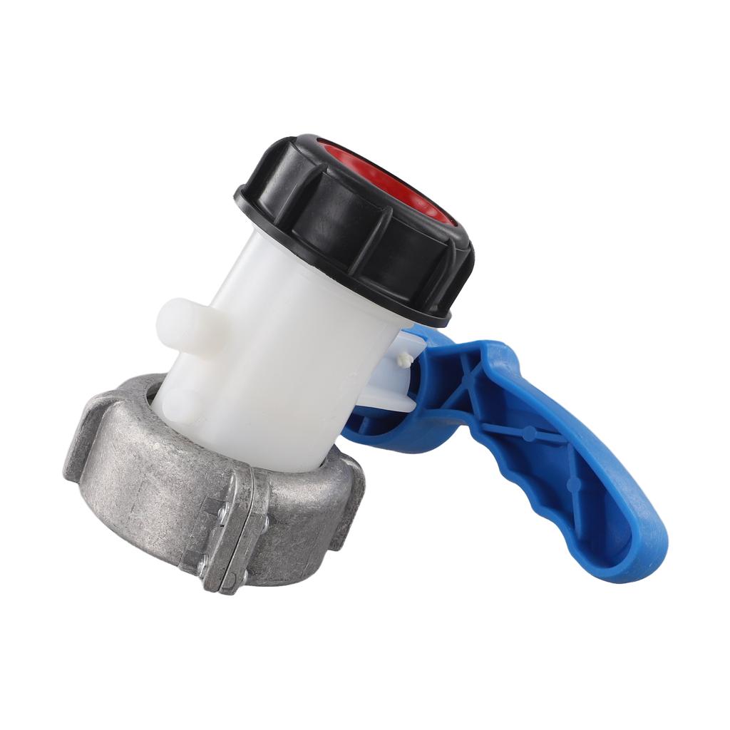 IBC Adapter Valve 75mm Shut-off Valve Outlet Valve For IBC Container Water Tank Efficient Flow Control Plastic Ton Valve Switch