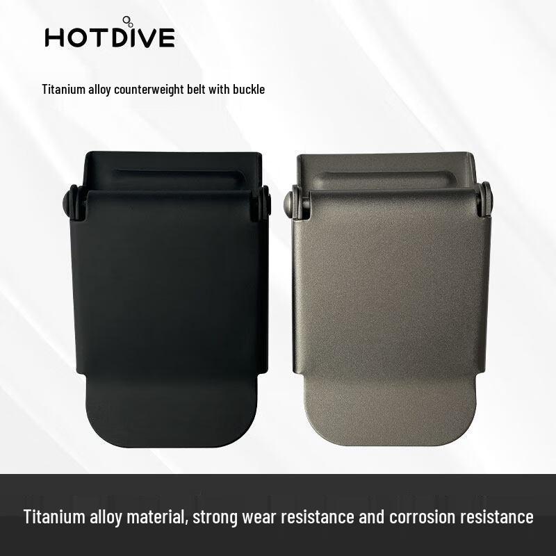 

HOTDIVE Titanium Alloy Scuba Weight Belt Buckle