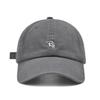 1 Stück Einfache Baseballkappe mit Buchstaben für Erwachsene, verstellbar, atmungsaktiv, Baumwolle, Sport-Freizeitkappe, Mode, All-Match-Visier