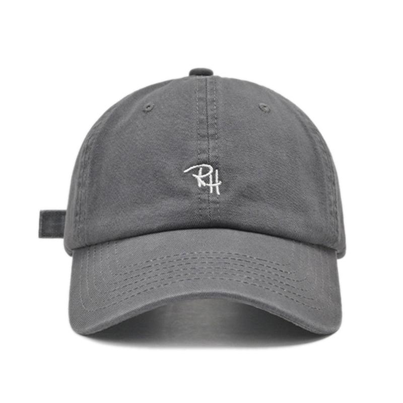 1 Stück Einfache Baseballkappe mit Buchstaben für Erwachsene, verstellbar, atmungsaktiv, Baumwolle, Sport-Freizeitkappe, Mode, All-Match-Visier