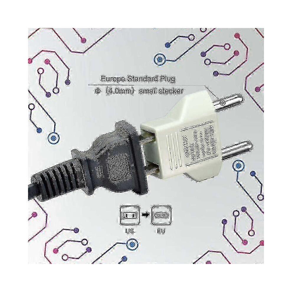 6 Pcs Us To Eu Eu Adapter Adapter Socket