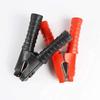 Pure Copper 1500A Jumper Cable Clamp,Heavy Duty, Replacement, Ulated Handle, Durable For Truck Car Batteries (Black + Red) 2PCS