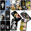 Trafalgar D Water Law One Luffy Pieces for Samsung Galaxy Note 20 9 10 S8 S10 Lite S9 Plus A54 A53 A21S S10E A17 Phone Case