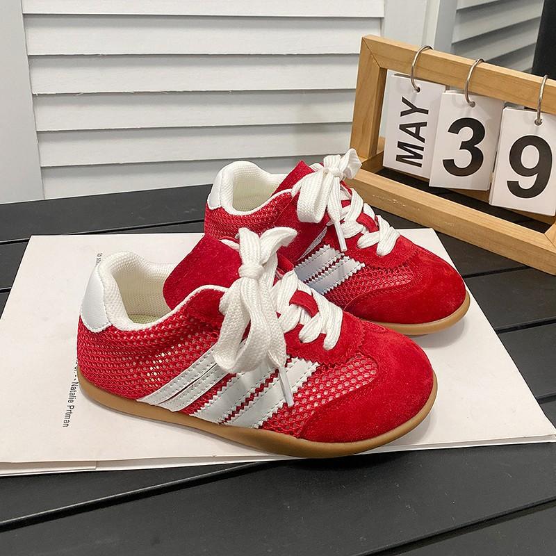 Children's Sports Shoes 2025 Summer New Boys Single Net Running Shoes Girls Fashion Versatile Casual Non-slip Children's Shoes