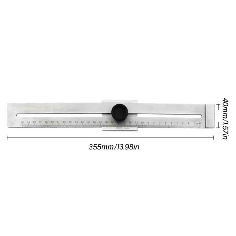 Precision Marking Rulers Marking Tool Woodworking Scribing Rulers Woodworking Marking Line Rulers Gauging Tool Engraving