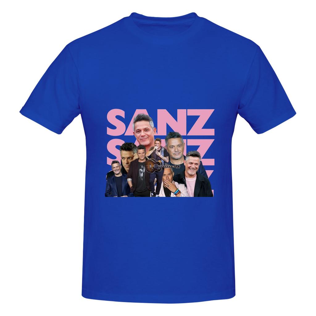 1 Pieza Singer Gráfico Divertido 100 Algodón Camiseta Aalejandro Sanzs Camisetas Tops Para Unisex