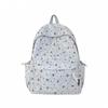 Schoolbag Korean Small Fresh Schoolbag Female Middle School Student Simple Star Backpack Lightweight Large Capacity High School Backpack