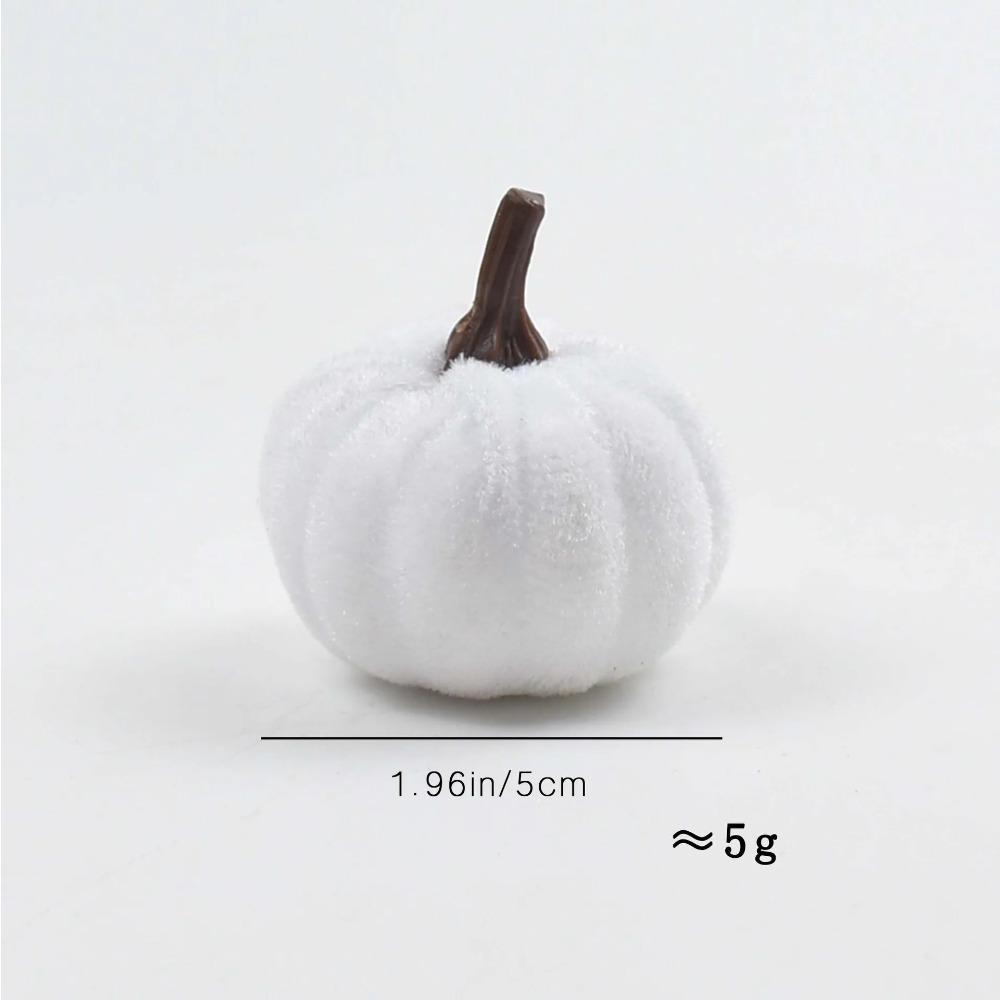 Halloween Artificial Pumpkin Ornaments Halloween Party Thanksgiving Dinner Table Decoration Autumn Fall Home DIY Craft Wreath