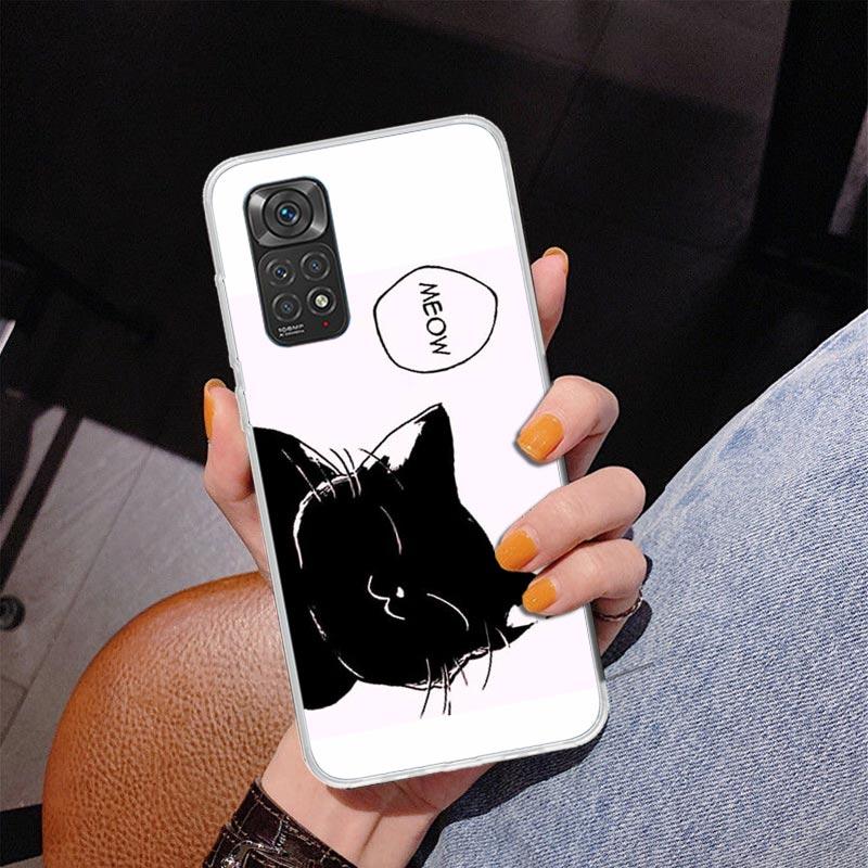 

Cat Cute Kitten Cartoon Phnoe Case for Phnoe Case for Xiaomi Redmi Note 15 14 14S 13 Pro Plus 12 12S 11S 11E 10S 10 11T 5G Uniqu Redmi Note 11S 4G