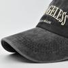 Unisex Vintage Baseball Cap with Letter Embroidery and Adjustable Snapback for Spring and Summer