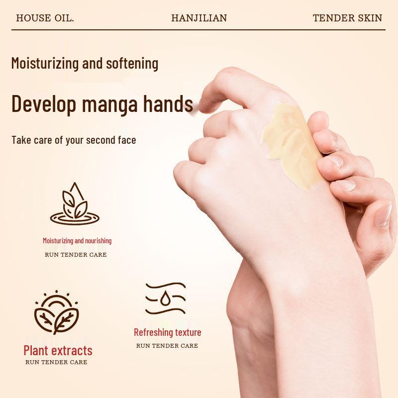 German Mihao Emu Oil Cream for Dry, Cracked Hands & Feet - Moisturizing & Itch Relief Winter Care