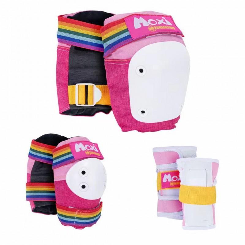 6-Piece Skateboarding Safety Gear Set Kids Adults Knee Elbow Wrist Hand Pads Protective Equipment