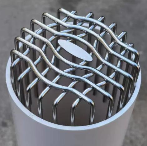 180mm Vent Pipe Cover with Bird and Mesh Guard for Bathroom Heater Duct