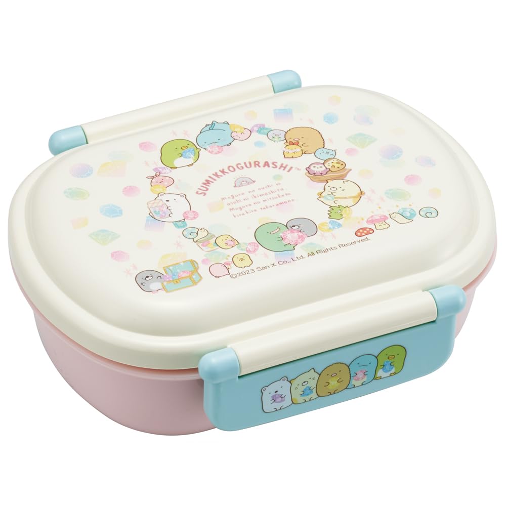 

Skater Lunch Single Sumikkogurashi House Made in Japan Kids Box, Tier, 360ml, Dome-Shaped, Mole s Design, Antibacterial, (QAF2BAAG-A)
