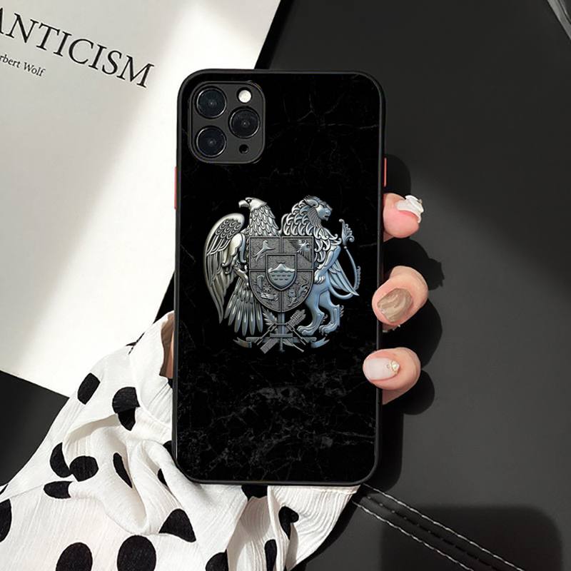 Armenia Armenians Flag Phone Case for iPhone 11 12 13 Mini Pro XS MAX 8 7 6 6S Plus X 5S SE 2020 XR Case