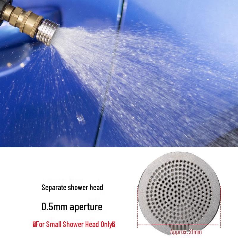 

Пистолет для мойки высокого давления с быстросъемным соединением 1/4 - Головка-душ из нержавеющей стали и мягкая насадка для полива, мытья овощей и чистки колес