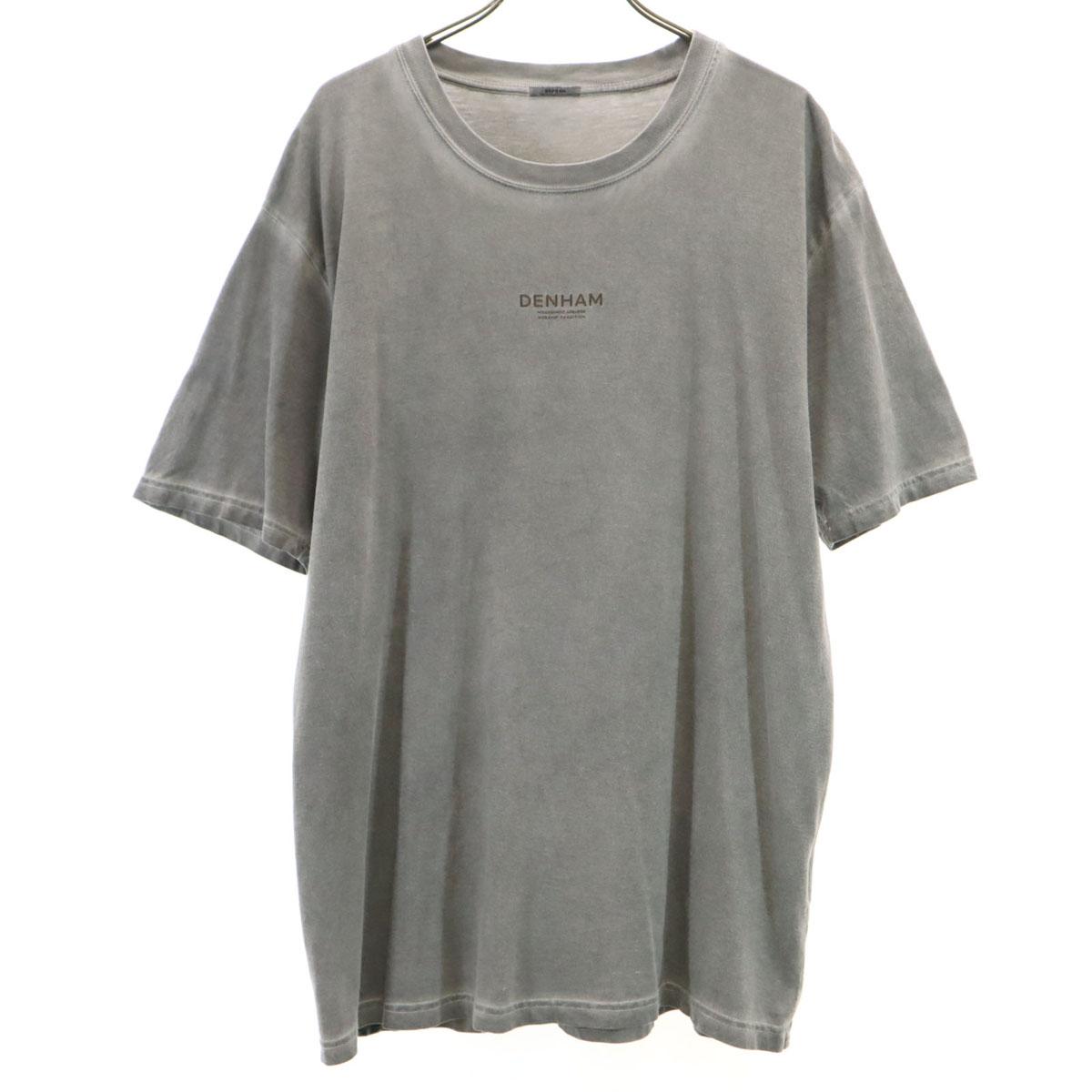 

DENHAM Short sleeve T-shirt M gray Men s Used